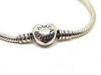 Pandora - Bracelet Pandora Cœur avec charm n° 3 en argent -