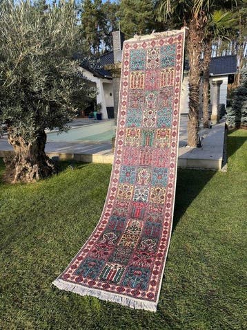 Nieuwe Ghoum Goum zijden loper - Tapijt - 315 cm - 78 cm, Nieuw