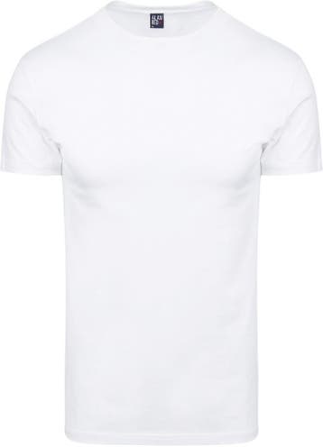 2dekans | Alan Red Derby T-Shirt Heren 4-Pack – Wit – Maat M, Ophalen of Verzenden