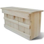 vidaXL Nestkast voor huismus 44 x 15,5 x 21,5 cm, Verzenden, Nieuw