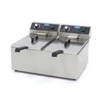 Friteuse - 2 x 11 L - 2 paniers - jusquà 2,8 kg de frites, Electroménager, 4 litres ou plus, Verzenden, Neuf, Friteuse duo