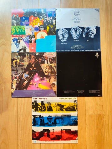 The Police - Outlandos DAmour; Regatta De Blanc; Zenyatta, Nieuw in verpakking