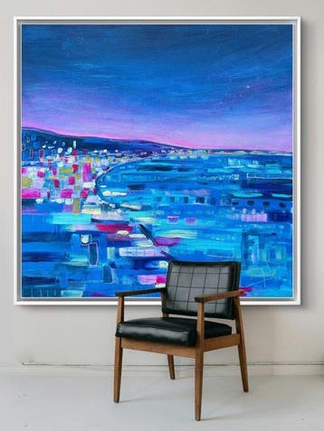 Luca Domiro - Neon Tide - Large