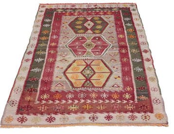 Anatolien Kelim Antik - Vloerkleed - 181 cm - 106 cm -