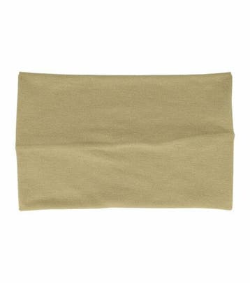 Haarband Stof 14cm - Basic - Beige, Nieuw