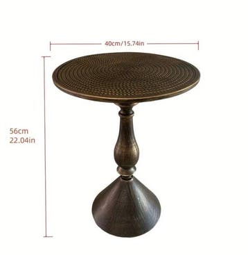 Jexin Hand Painted Brass Color - Salontafel - Metaal