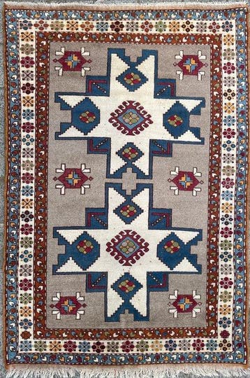 Anatolisch Kazak - ( gereinigd ) - handgeknoopt - wol -