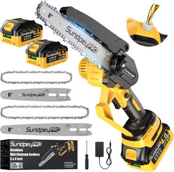Mini Kettingzaag 900W | 34% Retour Deal | Snel snoeien, Verzenden, Zo goed als nieuw