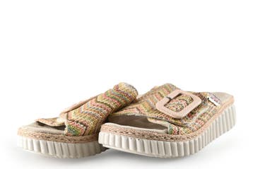 Rieker Slippers in maat 36 Overig, Kleding | Dames, Schoenen, Slippers, Overige kleuren, Verzenden, Zo goed als nieuw
