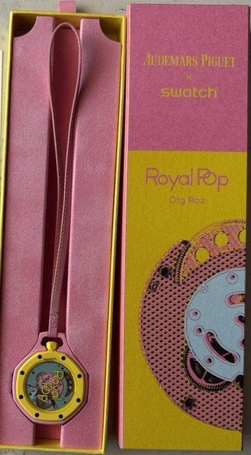 Swatch Royal Pop - Swatch × Audemars Piguet OTG ROZ - Sans, Nieuw