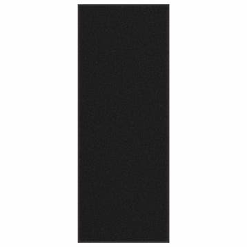 vidaXL Deurmat 115x300 cm zwart, Verzenden, Nieuw