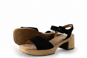 Gabor Sandalen in maat 40 Zwart, Verzenden, Zwart, Gabor, Sandalen of Muiltjes