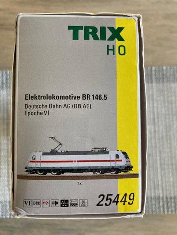 Trix H0 - 25449 - Locomotive électrique (1) - BR 146.5