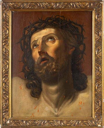 Guido Reni (1575–1642), Navolger van - Christus mit der