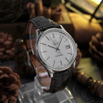 Omega - Seamaster QZ Cal. 1342 Silver Dial Serviced -, Nieuw