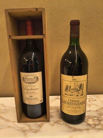 1993 Château Laurensanne & 1998 Château Loudenne - Bordeaux