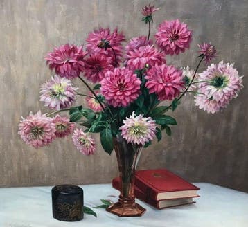 Frans Veroustraete (XX) - Bloemstilleven