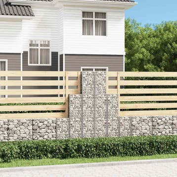 vidaXL 6-delige Schanskorfset gegalvaniseerd draad, Jardin & Terrasse, Verzenden