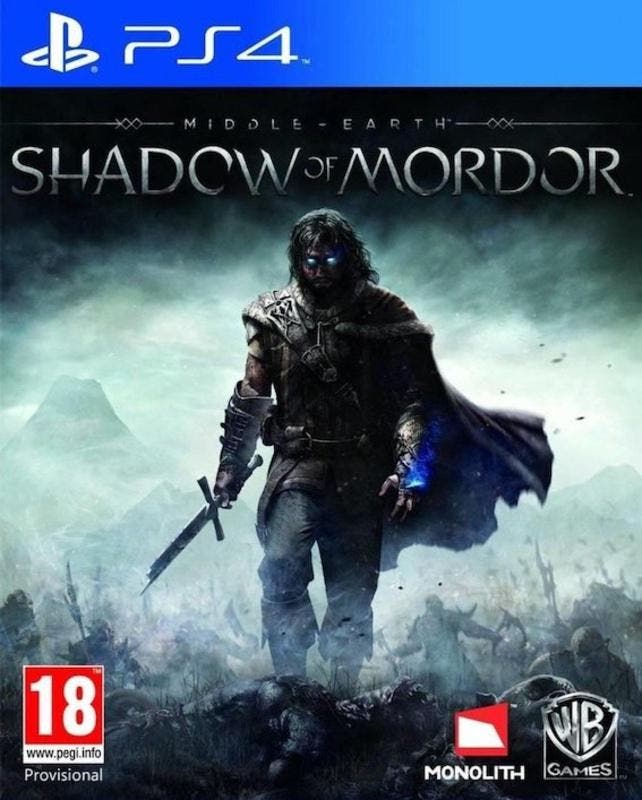 Middle Earth Shadow of Mordor (PS4 Games), Games en Spelcomputers, Games | Sony PlayStation 4, Zo goed als nieuw, Ophalen of Verzenden