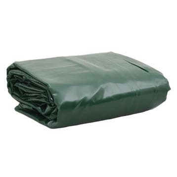 vidaXL Dekzeil 650 g/m² 3x6 m groen, Verzenden