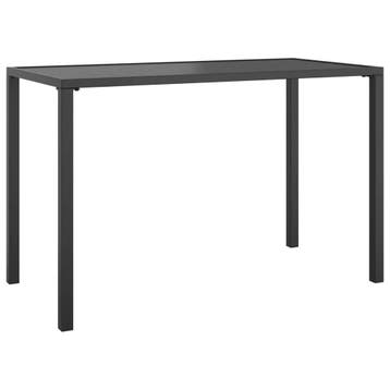 Tuintafel antraciet - Tweede kansje, OP = OP!, Tuin en Terras, Tuintafels, Verzenden, Nieuw, Rechthoekig, Metaal