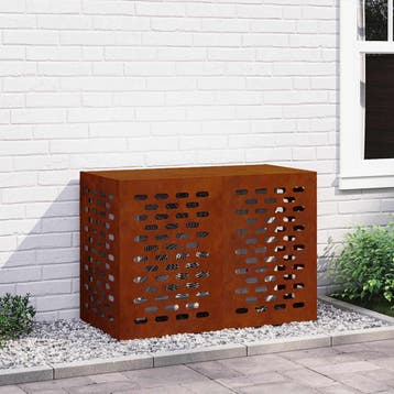 vidaXL Air Conditioner Hoes Roestkleurig 100 x 50 x 70 cm, Electroménager, Climatiseurs, Verzenden