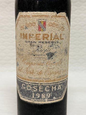 1989 C.V.N.E. Imperial - Rioja Gran Reserva - 1 Fles (0,75