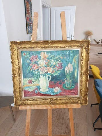 Franse school (XX) - Bouquet de fleurs