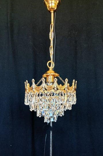 Lustre - Laiton, Cristal - Empire