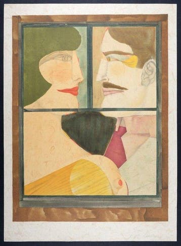 Richard Lindner (1901-1978) - Washington Holiday
