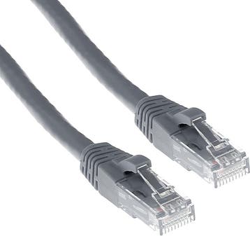 ACT 5m Cat6 UTP Grijs Nieuw, Ophalen of Verzenden, Zo goed als nieuw