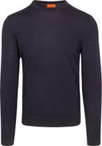Suitable Merino Pullover Navy maat Maat 52/54 (L) Heren, Verzenden