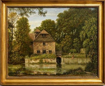 École européenne (XX) - Le moulin au bord de l’eau