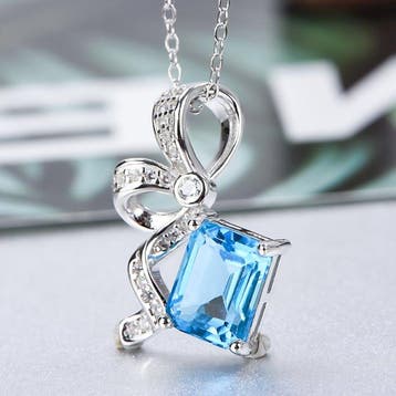 Zonder minimumprijs - Ketting met hanger Zilver, Verguld,