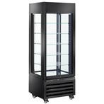 Chocoladevitrine | EXALTA | Energiezuinig | 440L | Zwart |, Verzenden