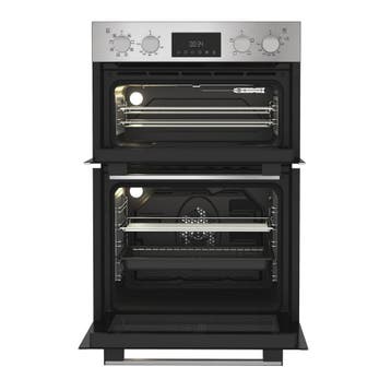 Hotpoint Inbouw Dubbele Oven DIH-82D-IX 89cm - Zilver, Ophalen of Verzenden, Nieuw