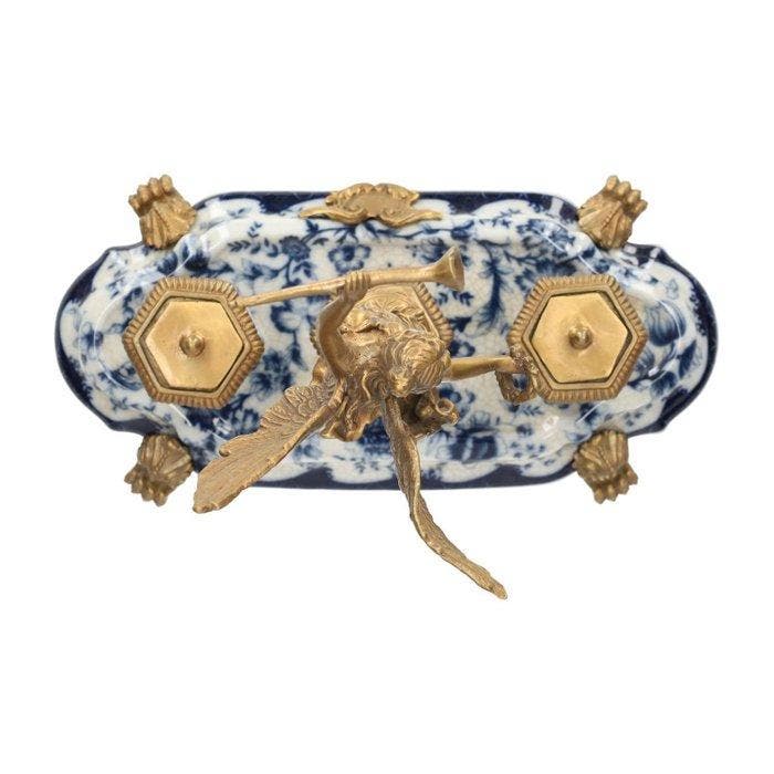 Inktpot - Brons, Porselein, Antiquités & Art, Art | Objets design