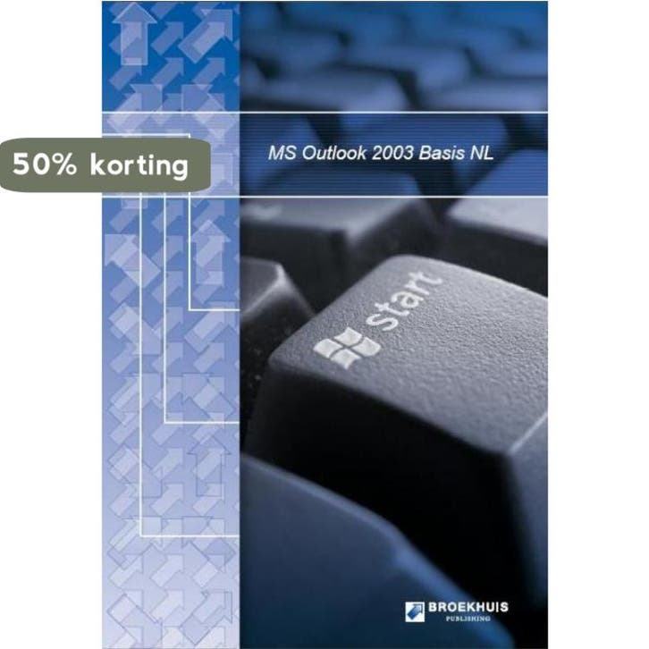 MS OUTLOOK 2003 BASIS NL 9789077838594, Livres, Livres scolaires, Envoi