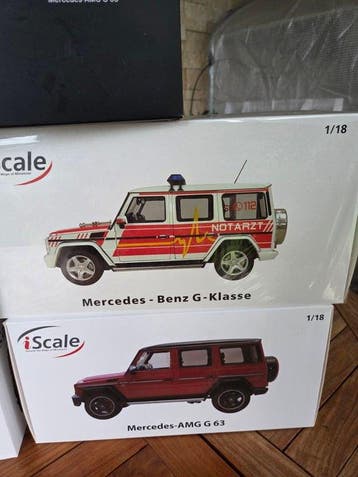 iScale 1:18 - Camionnette miniature (7) - Mercedes-Benz