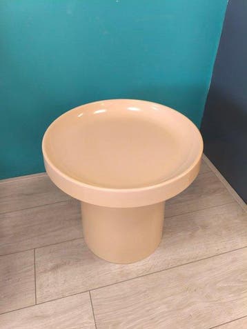 Beige - Table dappoint - Métal