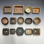 Vase Ikebana - Poterie - Japon - Bonsaï  / Mini Pots (Sans, Antiquités & Art