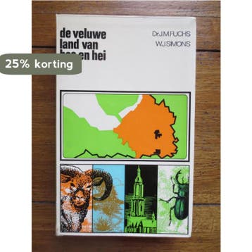 Veluwe land van bos en hei 9789020504200 Fuchs, Verzenden, Gelezen, Fuchs