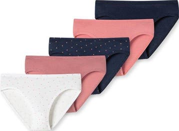 Schiesser 95/5 Organic 5PACK Slips Meisjes Onderbroek - M..., Verzenden