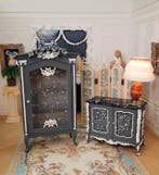 fait main - Poppenhuis Lot de 4 miniatures de collection