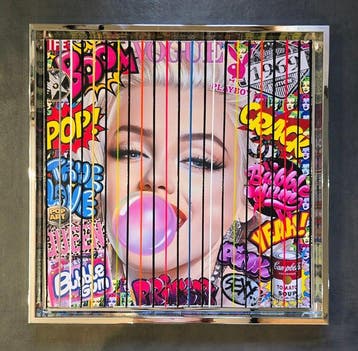 Elmago - Pop bubble iconic marilyn codebarre (new)
