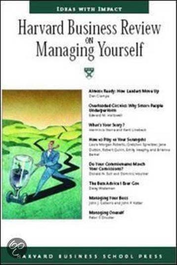 Harvard Business Review On Managing Yourself 9781591399704, Verzenden, Harvard Business Review