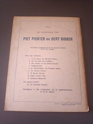 Piet Pienter en Bert Bibber 9 - Buldaarse Rhapsodie - 1, Boeken, Stripverhalen, Nieuw