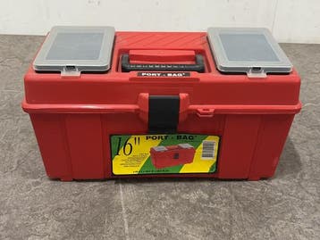 Veiling - 4x Port-Bag gereedschapskoffer 40x20x19,5cm, Doe-het-zelf en Bouw, Gereedschapskisten, Nieuw