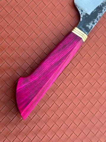 Custom Hand-Forged Premium Chefs Knife - Tafelmes - Staal,