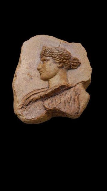 sculptuur, Frammento Di Diana - 20 cm - Gegoten steen
